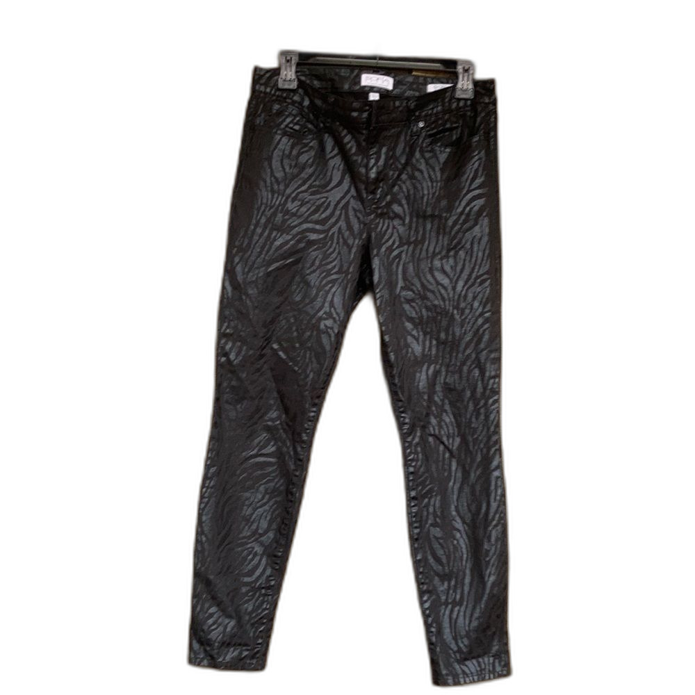 Sofia jeans by Sofia Vergara skinny ankle color black